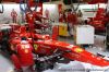 Boxes Ferrari en el Circuit de Catalunya